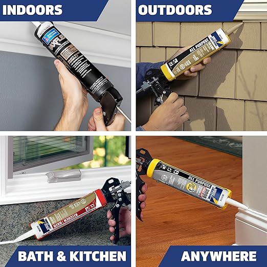 3006 Quick Dry All Purpose Adhesive Caulk White