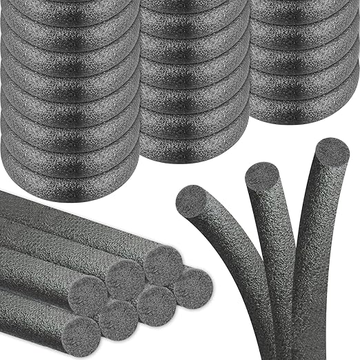 Foam Backer Rod for Gaps Concrete Crack Filler Joints Foam Gap Filler Caulk Saver Backing Rod Filler Rope Concrete Joint Filler (1 Inch X 33 Feet)