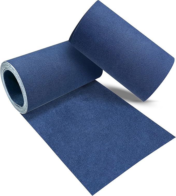 Velvet Repair Patch, Self-Adhesive Flannel Fabric Patch, Multi Colors, Microfiber Patch，Can be Used to Patch Sofas, Car Seats, Handbags, Jacket Holes and Tears (Blue)