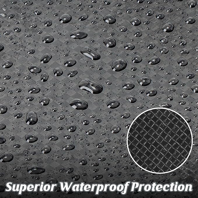 RV Underbelly Tape RV Underbelly Repair Material 4" x 26', Waterproof Flex Belly Tape with Permanent Sealing Adhesive for Mobile Home, Trailer, Camper(Black, 4 Inch x 26 Feet)