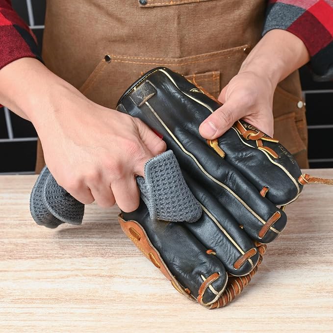 Rhino Wax Baseball Glove Conditioner for Leather - Break in, Protect & Care | Conditions, protects and helps restore dry baseball gloves while preserving softness, flexibility and long-term performance.