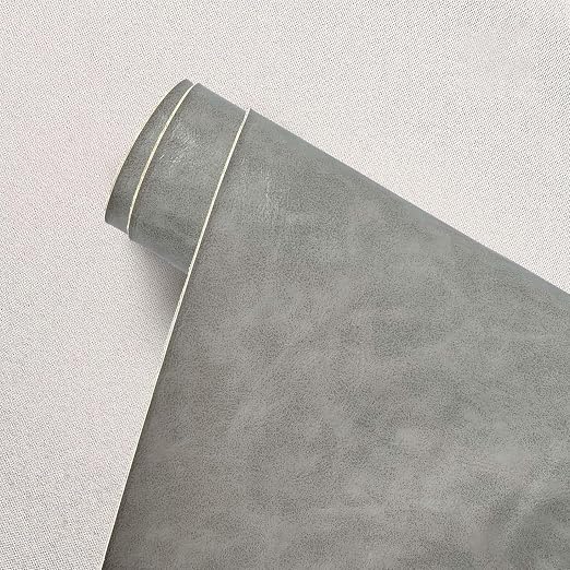 Leather Repair Patch for Couches 69 x 200 cm Light Gray 1 Roll Large Self-Adhesive refinisher cuttable reupholster Tape Patches kit for Couch Car Seats Furniture Sofa Vinyl Chairs Shoes Fabric Fix