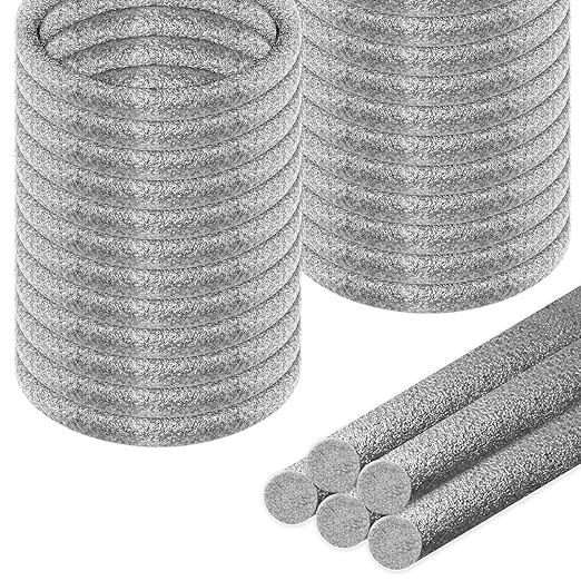 Foam Backer Rod for Gaps Concrete Crack Filler Joints Foam Gap Fillers Caulk Saver Backing Rod Concrete Filler Rope Joint Filler (1/2 Inch X 10 Feet)