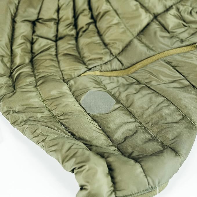 GEAR AID Tenacious Tape Repair Patches for Jackets, Tents and Outdoor Gear, OD Green, 2.5” and 1.5” Hex Shape, 4 Patches